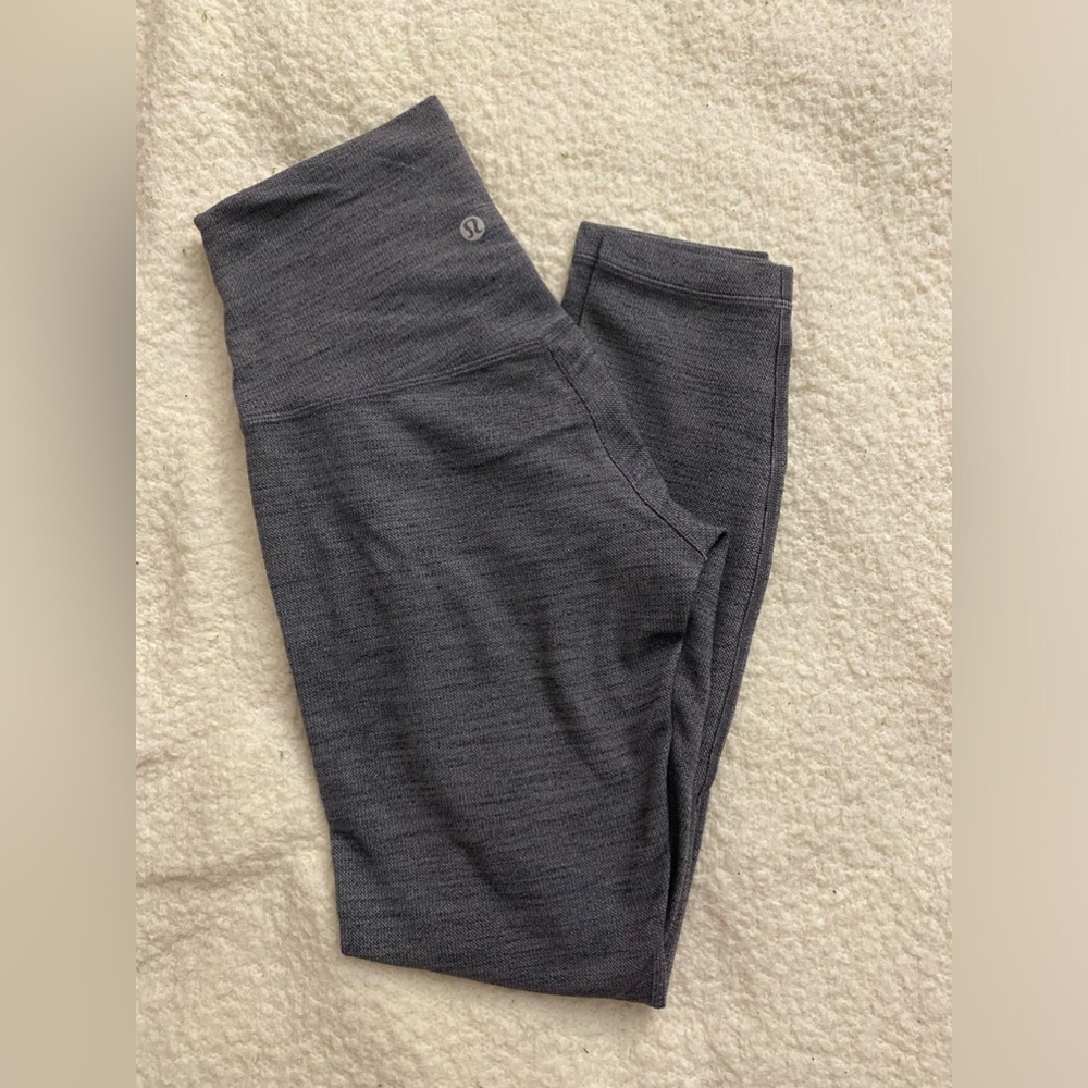 Grey lululemon align leggings